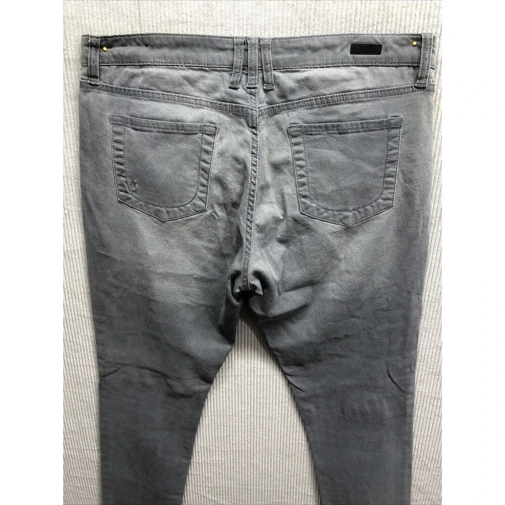Kut From The Kloth MIA Toothpick Skinny Jeans Size 12 Gray Distressed - Picture 16 of 16